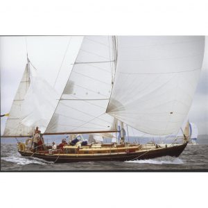 <p><strong>Wishstream</strong></p><p>Designer: Arthur Robb<br />Builder: Hamble Marine<br />Launched: 1959<br />Class: One off</p>