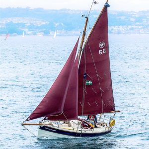 <p><strong>Mischief</strong></p><p>Designer: Roger Dongray<br />Builder: Cornish Crabbers<br />Launched: 2009<br />Class: Cornish Crabber 22</p>